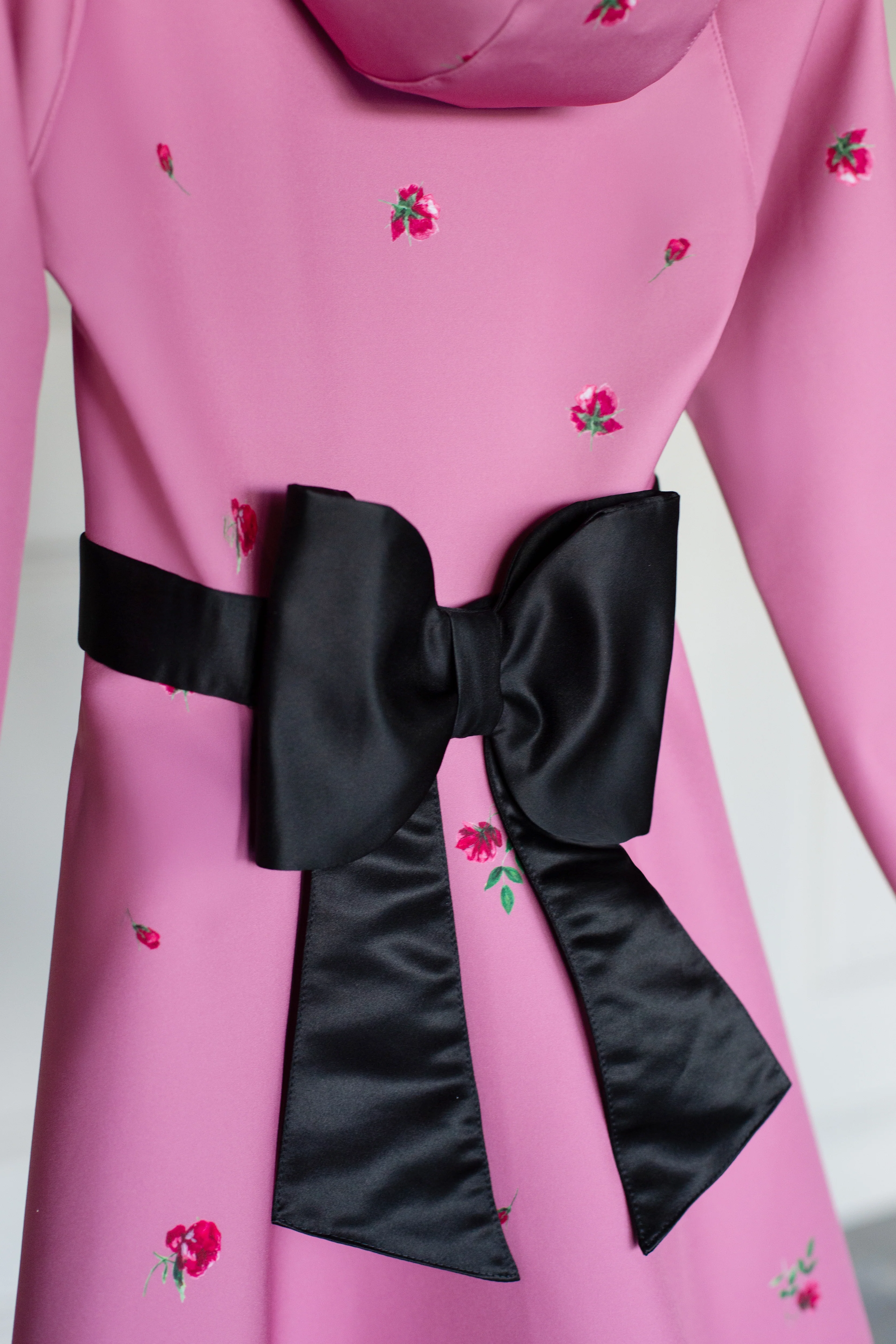 Black Bow Belt for Girl - Image 5