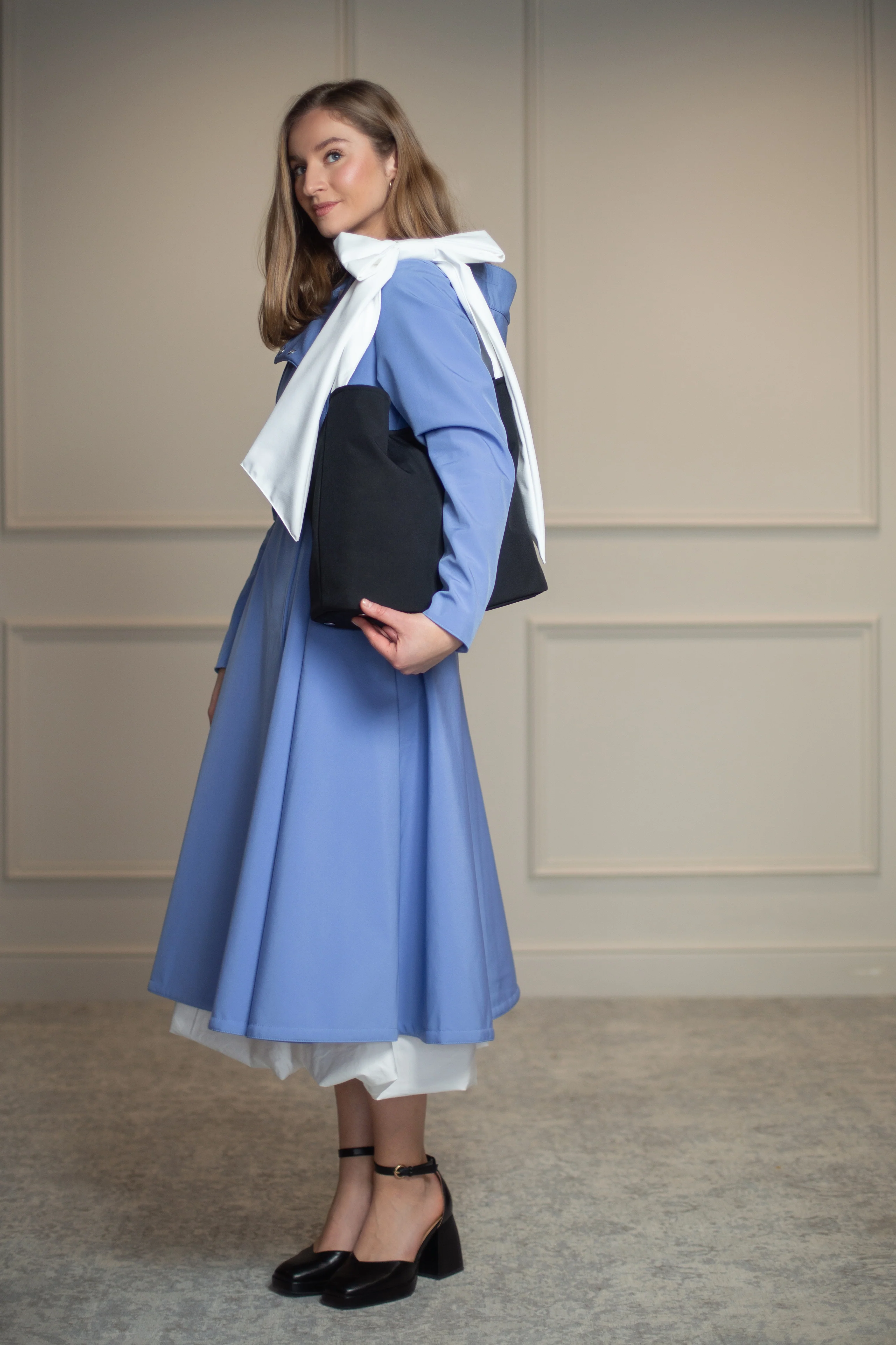 Bow Tote Bag | Black Moonlight - Image 4